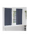 vidaXL Set Window Blackout Curtains With Gray Pencil Pleat 140x175cm