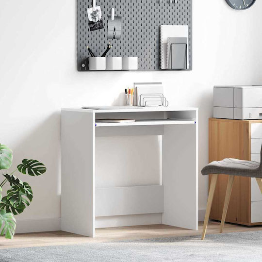 Schreibtisch Holz White 77.5x43x79cm