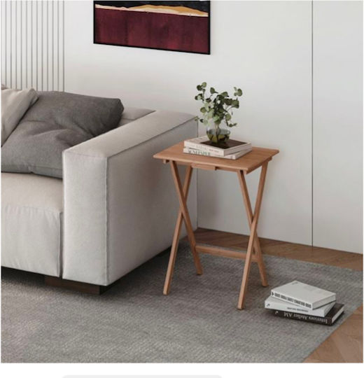 Side Table L47xW37xH60cm. Natural Color