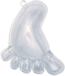 Κουτί Plexi Glass Σχήμα Πατούσας 7x5.8cm Ύψος 2.5cm 4 Τεμάχια Stamperia