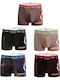 Herren Boxershorts Mehrfarbig mit Mustern 5Packung