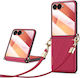 Sulada Back Cover Plastic Pink (Galaxy Z Flip7)