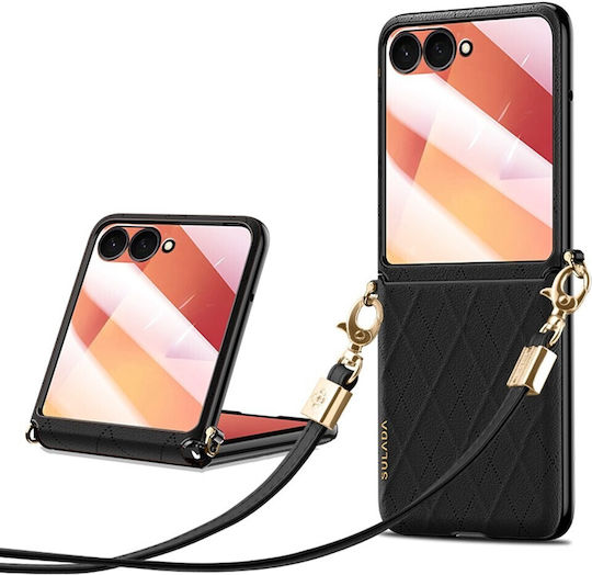Sulada Back Cover Plastic Black (Galaxy Z Flip7)
