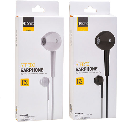 3,5 Mm In-ear Handsfree Ακουστικά με Βύσμα 3.5mm Λευκό