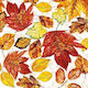 Χαρτοπετσέτα Decoupage Leaves 1 Τεμ