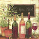 Decoupage Napkin Olives Wine 1 Piece