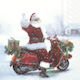 Christmas Vespa Ride Napkin 1 Piece