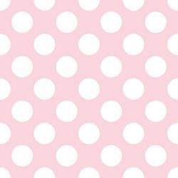 Decoupage Napkin Pink Polka Dot 1 Piece
