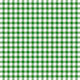 Party Napkins Checked Green 33x33cm