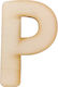 Wooden Letter R 4cm
