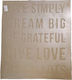 Stencil Live Simply 25x25cm