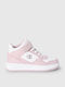 Rd18 G Ps Kids Sneakers High with Scratch White