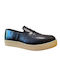 Leder Herren Mokassins in Schwarz Farbe