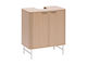 Blat cu Lavoar L70xW40xH80cm Bej