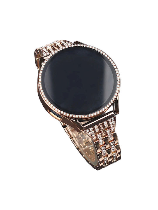 Bracelet Case Integrated Glass Samsung Galaxy Watch 44mm Rose