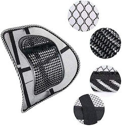 Lendenwirbelstütze Auto Bürostuhl Massage Bereich 39x39 cm Schwarz