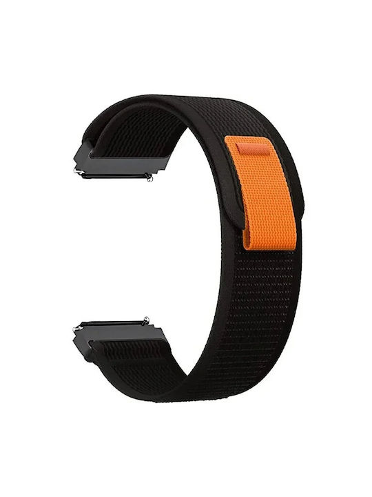 Nylon Tragbare Bänder Für Allgemeine Verwendung 20 Mm Schwarzes