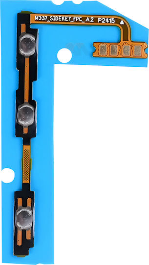 Clappio Power Volume Flex Cable Redmi A3 Easy Precise Repair Black Orange