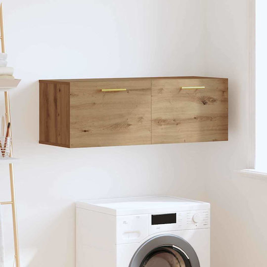 vidaXL Bathroom Cabinet L100xW36.5xH35cm Oak