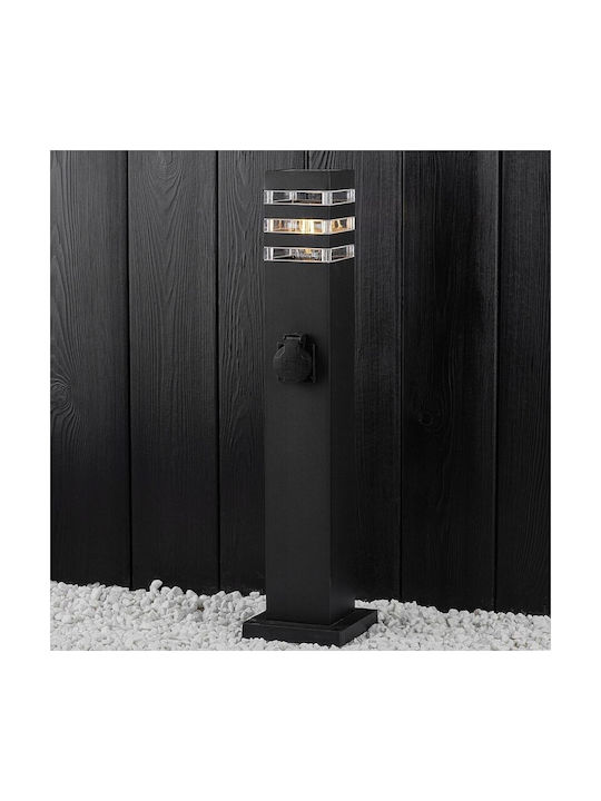 Masterled Φωτιστικό Δαπέδου Εξωτερικού Χώρου 60W IP54 για Ντουί E27 Μαύρο