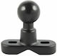 Ram Mounts Ram Handlebar Rail Base Without Hardware