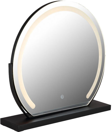 Globo Lighting 84038 Badezimmerspiegel aus Metall Silber
