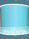Φωτιστικό Οροφής Mini Blue Discoballs Διαστάσεις 30*20 Ε27