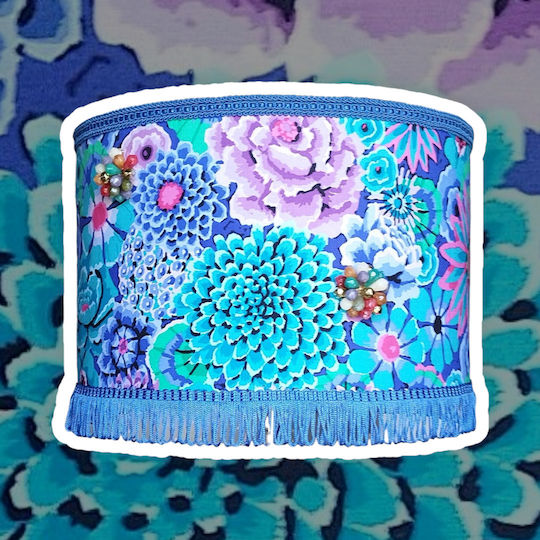 Deckenleuchte Blue Flower Power Maße 30*20 E27