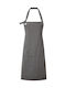 Pr137 'calibre' Full Body Work Apron Pocket 100% Heavy Cotton Canvas 320gsm Dark Gray