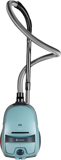 Singer Aspirator 800W cu sac 4lt Verde