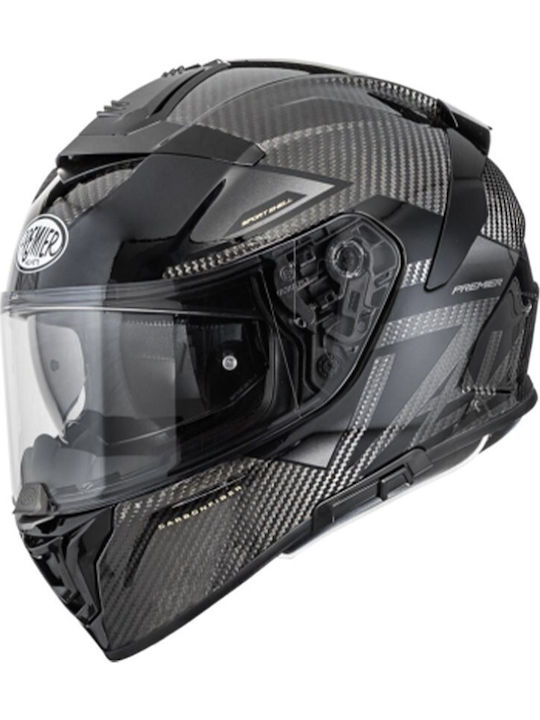Premier Devil Carbon MN9 Motorcycle Helmet Full...