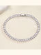 Women's Gold Plated Bracelet with Zircon 18cm