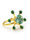 Catherine Bijoux Ring with Stones