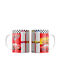 White Ceramic Mug 330ml Multiplication Cars Dp4554