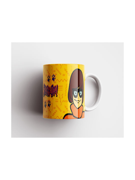 Weiße Keramiktasse 330ml Scooby-doo Dp4580