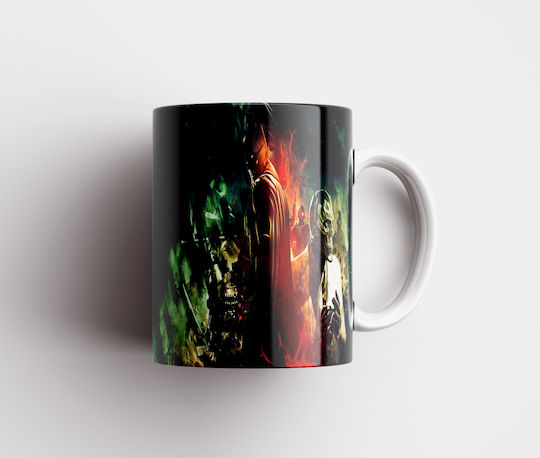 White Ceramic Mug 330ml Batman Dp4604