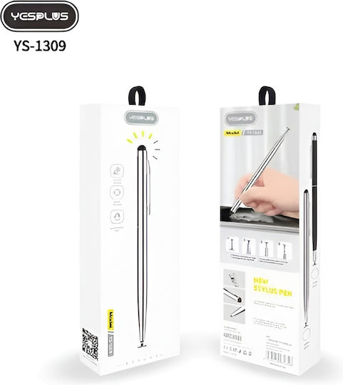 Yesplus YS-1309 Stilou Tactil de culoare Argintiu
