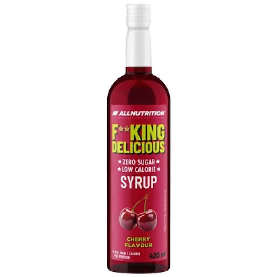 Allnutrition Sirop Zero Cireșe F**king Delicious 420 Ml