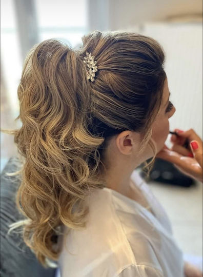 Minnie Crystal Bridal Hairpin Romantic Shine