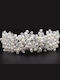 Lollita’s Beautiful Wide Headband Decorated with Pearls & Crystals