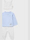 Kids' Set with Pants Winter 3pcs Sky Blue