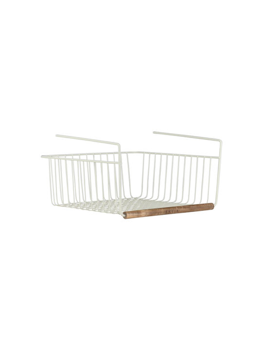 Estia Κρεμαστό Ράφι Allure Ξύλινο 30x28x15εκ. Μπεζ
