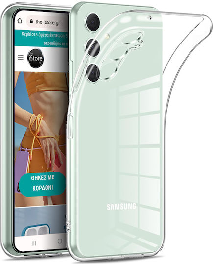 Orso Crystal Gel Back Cover Silicone 0.6mm Transparent (Galaxy A17Oppo A17)