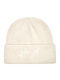Beanie Beanie Knitted in Ecru color