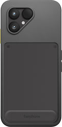 Husă Originală Fairphone Fairphone 6 În Silicon Semi-Rigid Margini Reinforțate Neagră