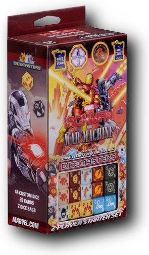 Επιτραπέζιο Παιχνίδι Iron Man and War Machine Starter Marvel Dice Masters για 2 Παίκτες 14+ Ετών (EN) WizKids