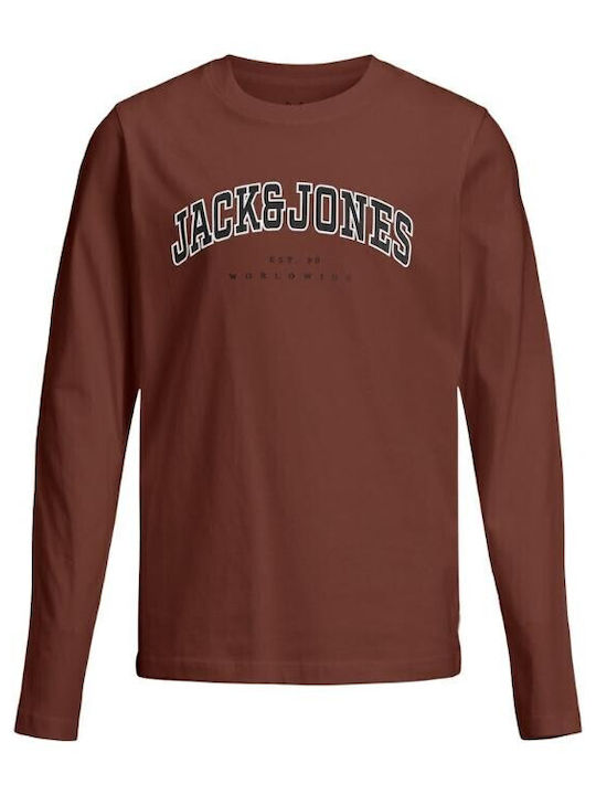 Jack & Jones Kids' Shirt Long Sleeve Bordeaux