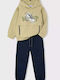 Kids Sweatpants Set Wheat 2pcs