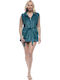 Koyote Winter Damen Robe Petrol Blue