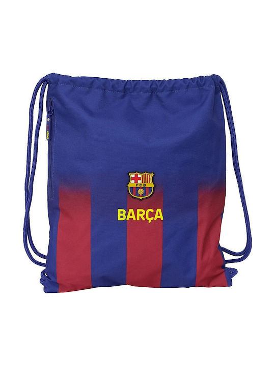 F.C. Barcelona Детска чанта Мешка Син 40брx35брсм.